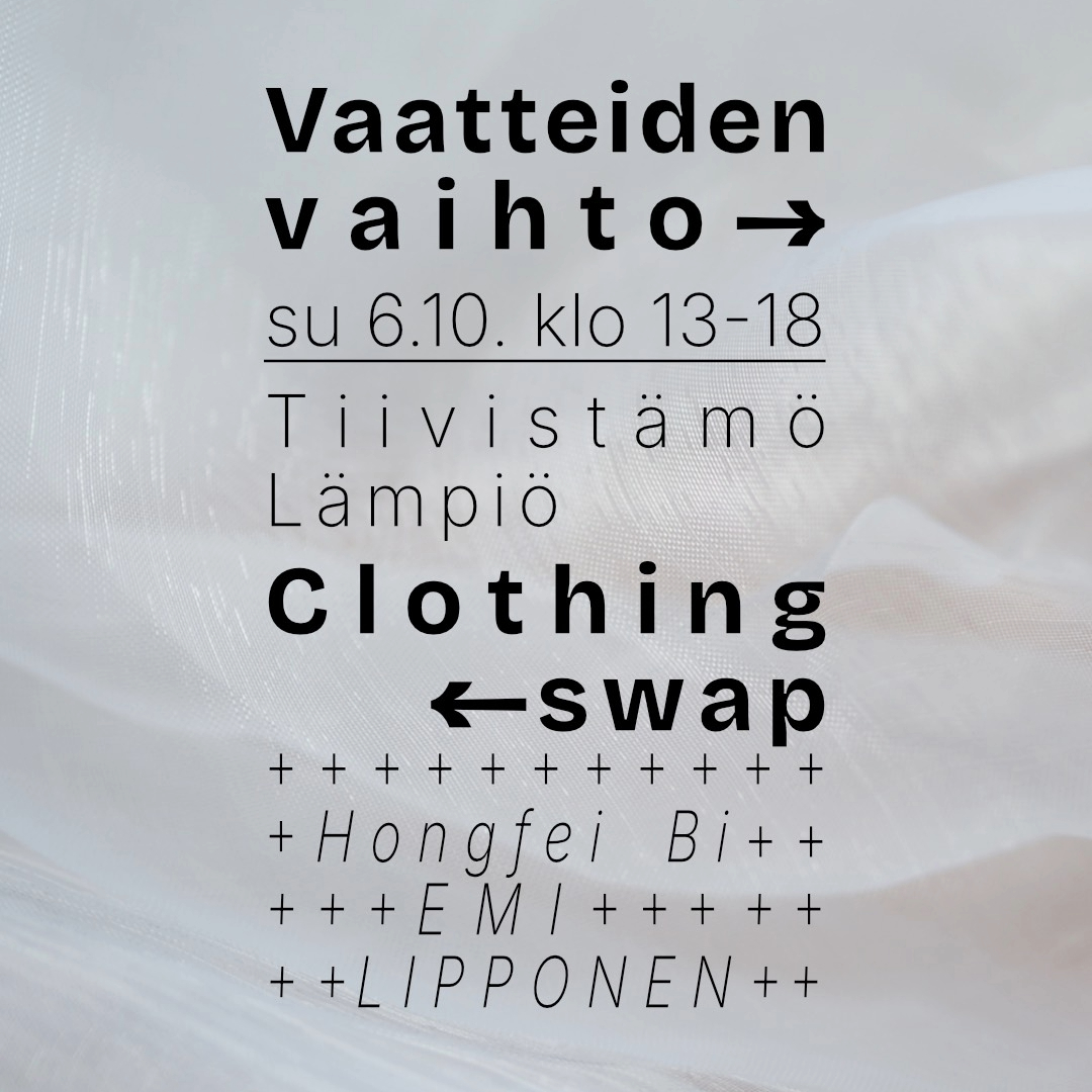 clothing Swap tiivistämö